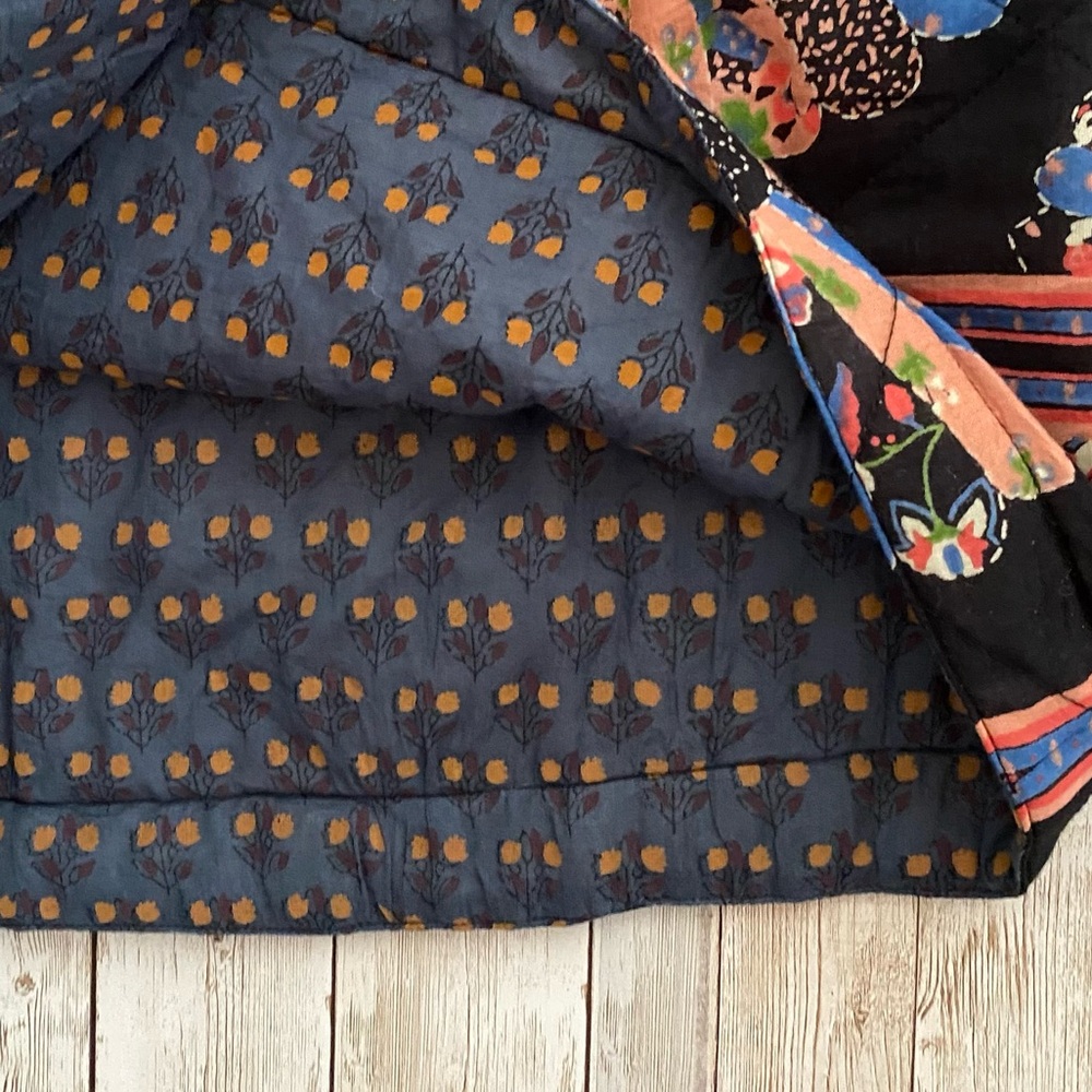 Antik Batik quilted cotton Jenny mini skirt size small/38 nwt - Picture 3 of 10